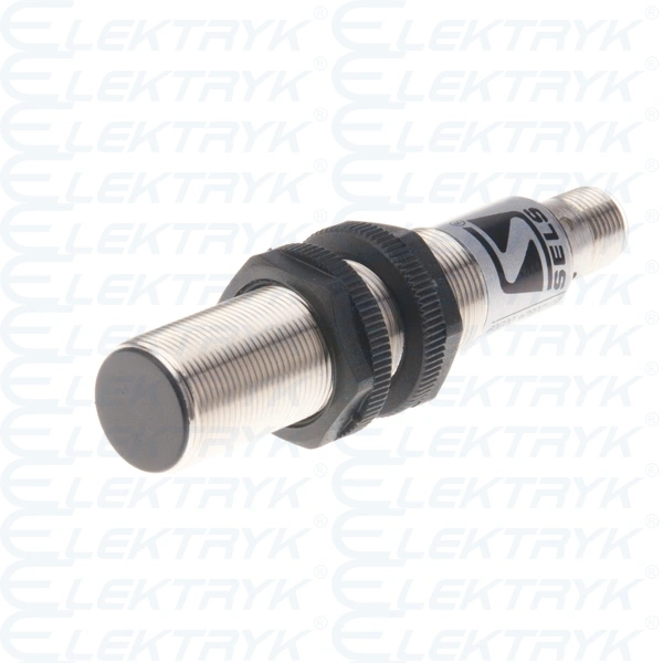 PCID8ZPKW czujnik ind., 8mm, M18, mosiądz, wbud., PNP, NO, kon.M12, 10-30VDC, L91.