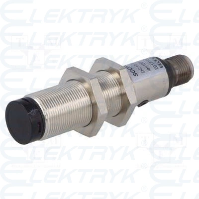 SCOO400RPKP Czujnik odbiciowy M18 10-30VDC PNP NO/NC 400mm z regulacją, konektor M12