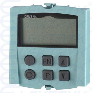 6SL3055-0AA00-4BA0 SINAMICS S120 BASIC OPERATOR PANEL BOP20 FOR ELECTRONIC CONTROLS TWO-LINE DISPLAY