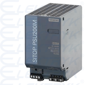 6EP1333-3BA10-8AC0 ZASILACZ IMPULSOWY SITOP PSU200M PLUS 5 STABILIZED POWER SUPPLY INPUT: 120-230/230-500 V AC OUTPUT: 24 V/5 A DC VERSION WITH PROTEC
