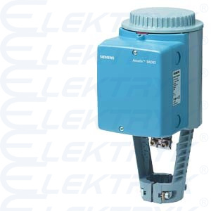 SKD62 Siłownik elektrohydrauliczny 20 mm 1000 N 0..10 V * 24 V AC 30/15 s maks. 150 °C, sprężyna powrotna