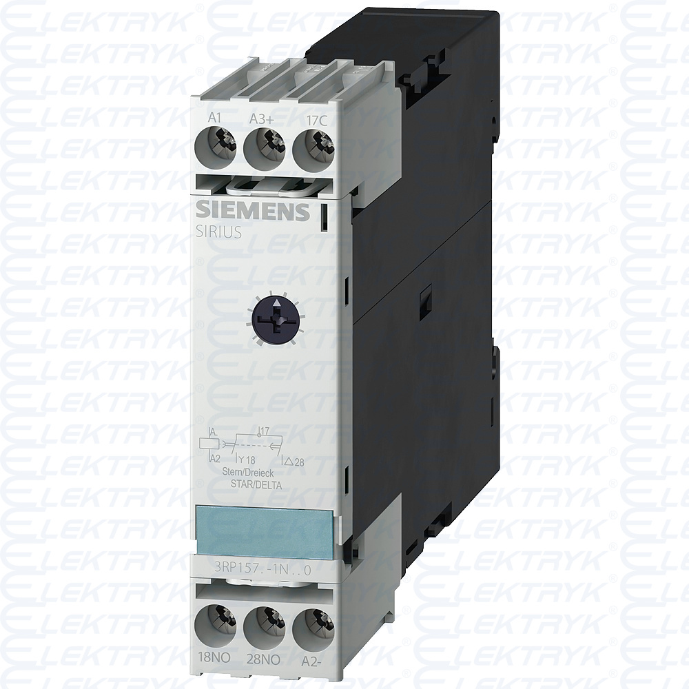 3RP1574-1NP30 Przekaźnik czasowy, zakres 20s, AC 24V, DC 200...240V, 0.7...1.25 US