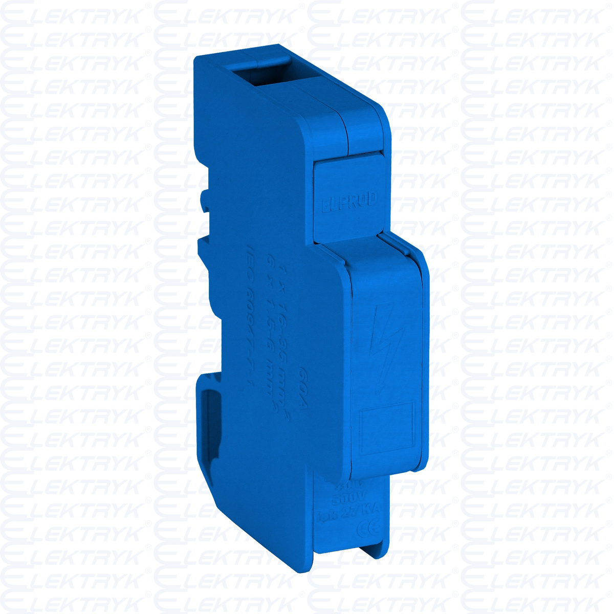 ELP-LBR-60A BLOK ROZDZIELCZY  NIEBIESKI