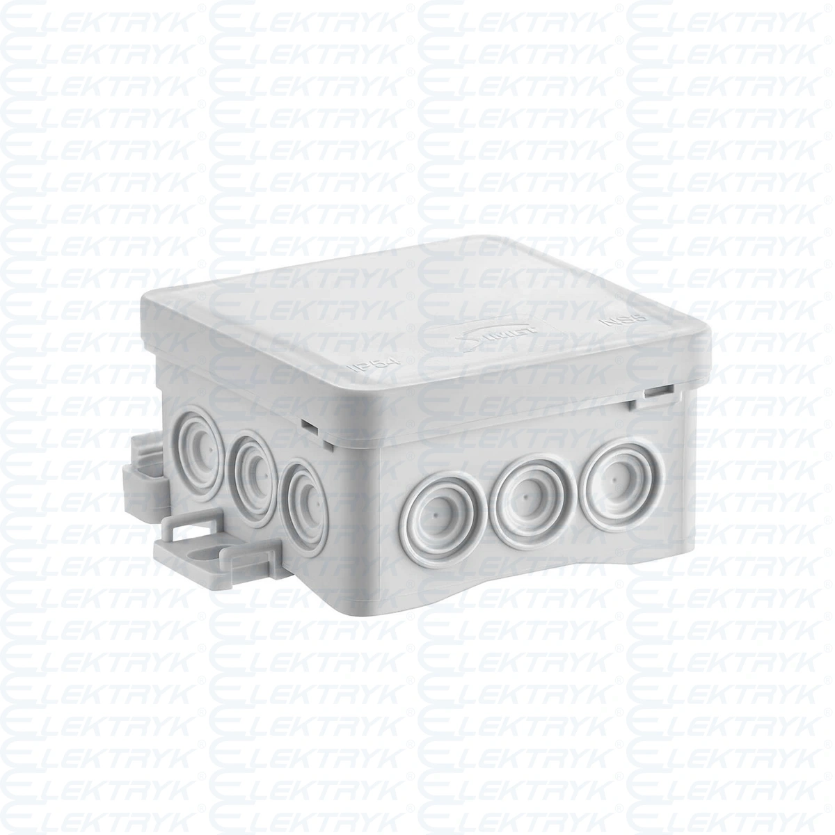 PUSZKA INSTALACYJNA NAŚCIENNA NS5  FASTBOX&HOOK  szary