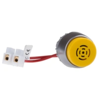 ST22-SD-230AC\. SYGNALIZATOR DŹWIĘKOWY 230AC PIERŚCIEŃ NIKLOWANY