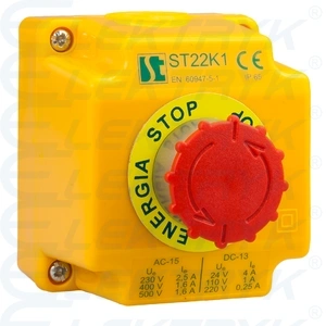 Kaseta sterownicza K1 z przyciskiem STOP ST22K1\05-1