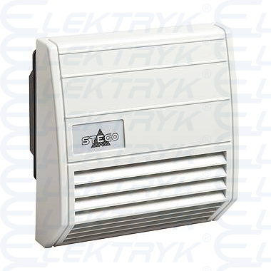 Wentylator z filtrem (wkład G4) typ FF 018 AC 230V, 55m3/h, IP54 157 x 170 x 98 mm