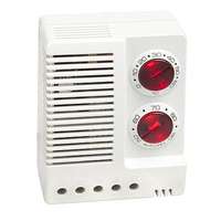 Higroterma elektroniczna ETF 012, 0 do +60stC, 50 do 90% RH, 1NC/NO, AC 100-240V, IP20, UL