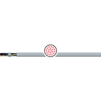 2x0,75 ÖPVC-OZ Kabel sterowniczy 300/500 V, SZARY RAL 7001 1001033