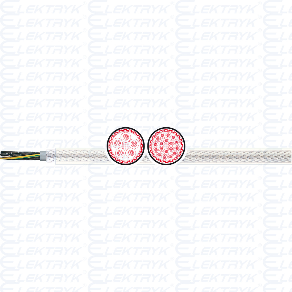 4G1,5 ÖPVC-JZ-YCY 300/500 V Kabel sterowniczy ekranowany 300/500 V, SZARY RAL 7001 1000569