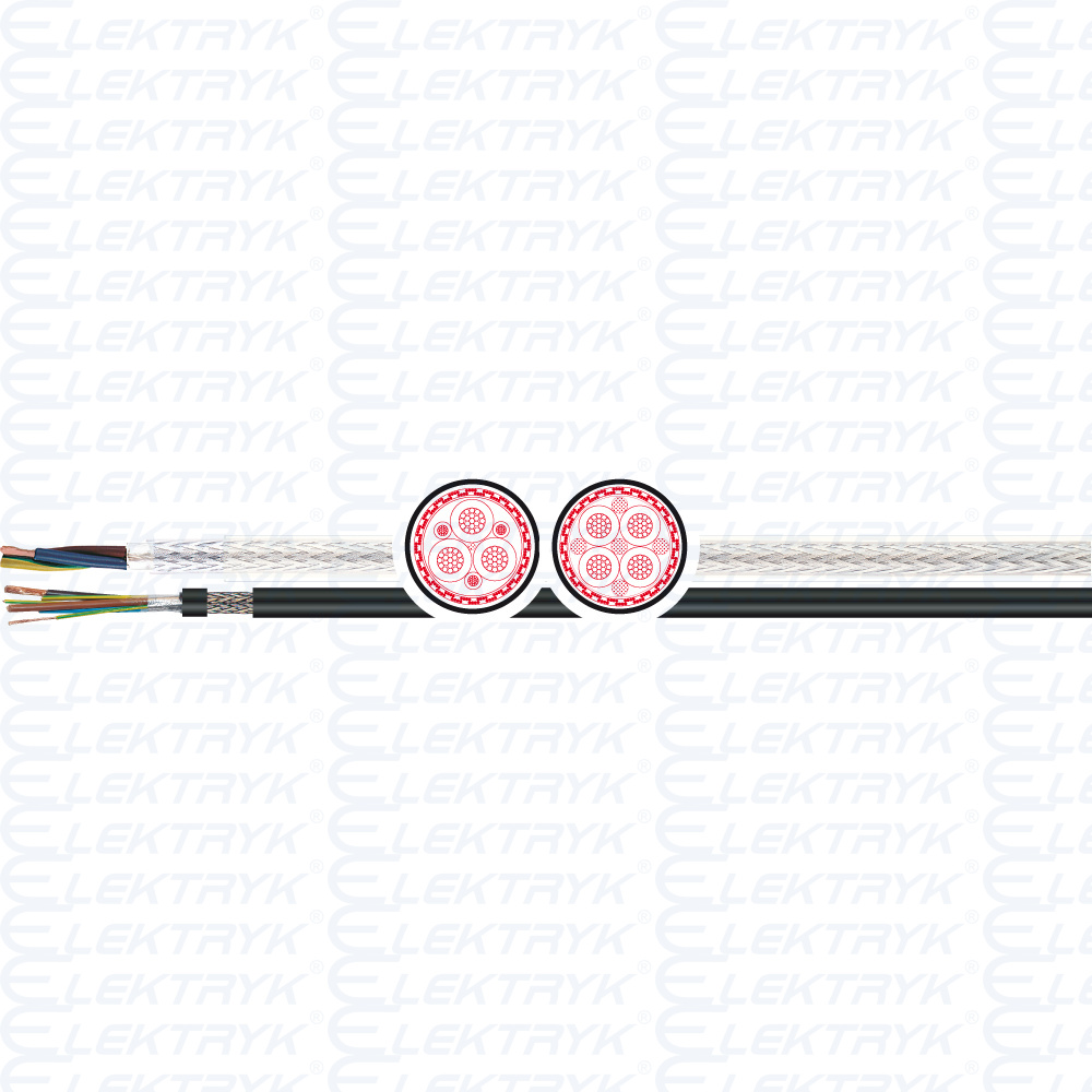 Przewód 2YSLSTCY-J 0,6/1 KV EMC 4G4 TRANSPARENT