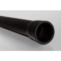 Rura przyłączeniowa sztywna UV z kielichem  RPS-UV-M (RHDPE) 110/4 - 3 m (50szt/paleta)