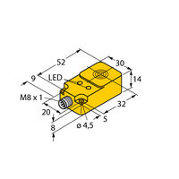 BI10-Q14-AP68X2LD-V1131 Czujnik indukcyjny