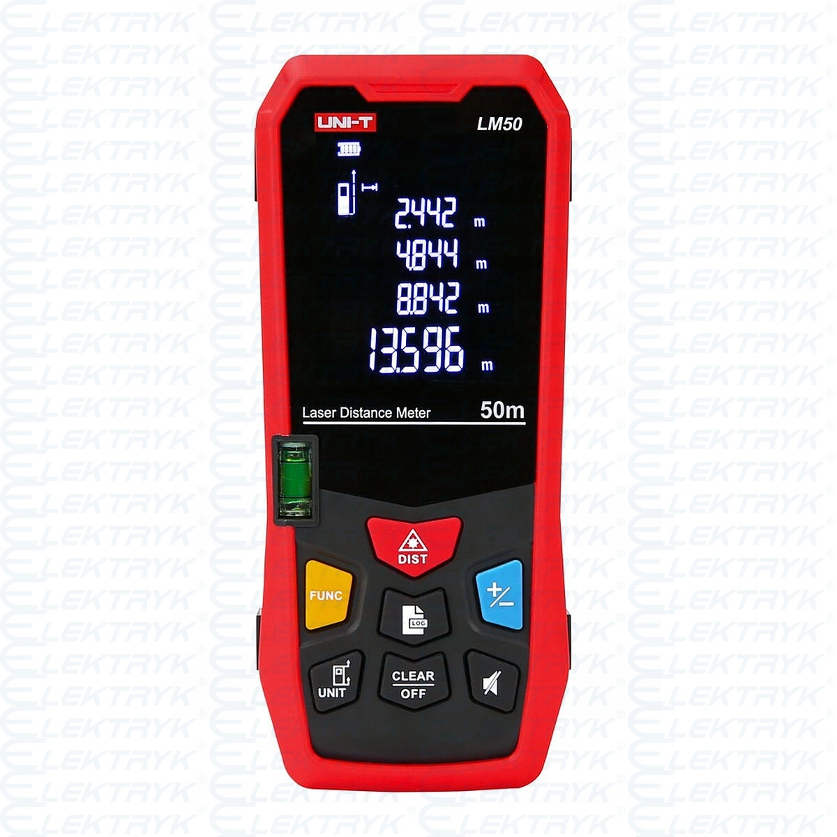 LM50 UNI-T MIERNIK LASEROWY DALMIERZ 50m