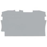 ścianka końcowa/wewnętrzna gr. 0,8 mm szara