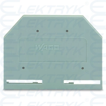 Ścianka końcowa/wewnętrzna gr. 3 mm szara