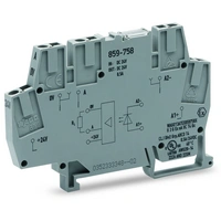 optoseparator Znamionowe napięcie wejściowe 24 V DC zakres napięcia wyjściowego 20 … 30 V DC szara