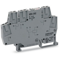 859-304 Złączka z przekaźnikiem minaturowym 24V DC 1p