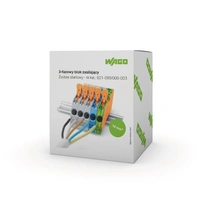 821-099/000-003 Zestaw złączek TOPJOBS do zasilania 3 fazowego 10mm2 kompletny