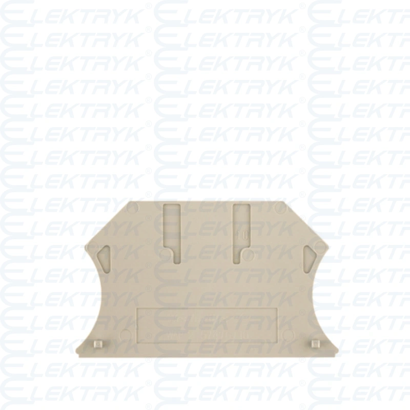 Ścianka końcowa i przegroda do złączek - WAP 2.5-10