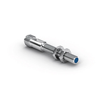 I08H007 Czujnik indukcyjny 10...30 V DC  (odległość 2mm) M12 × 1; 4-pin