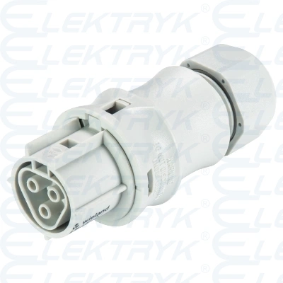 RST20I3S B1 ZR1 GL Złącze: okrągłe; wtyk; RST; żeńskie; PIN: 3; srebrzony; 20A; 250V WIELAND