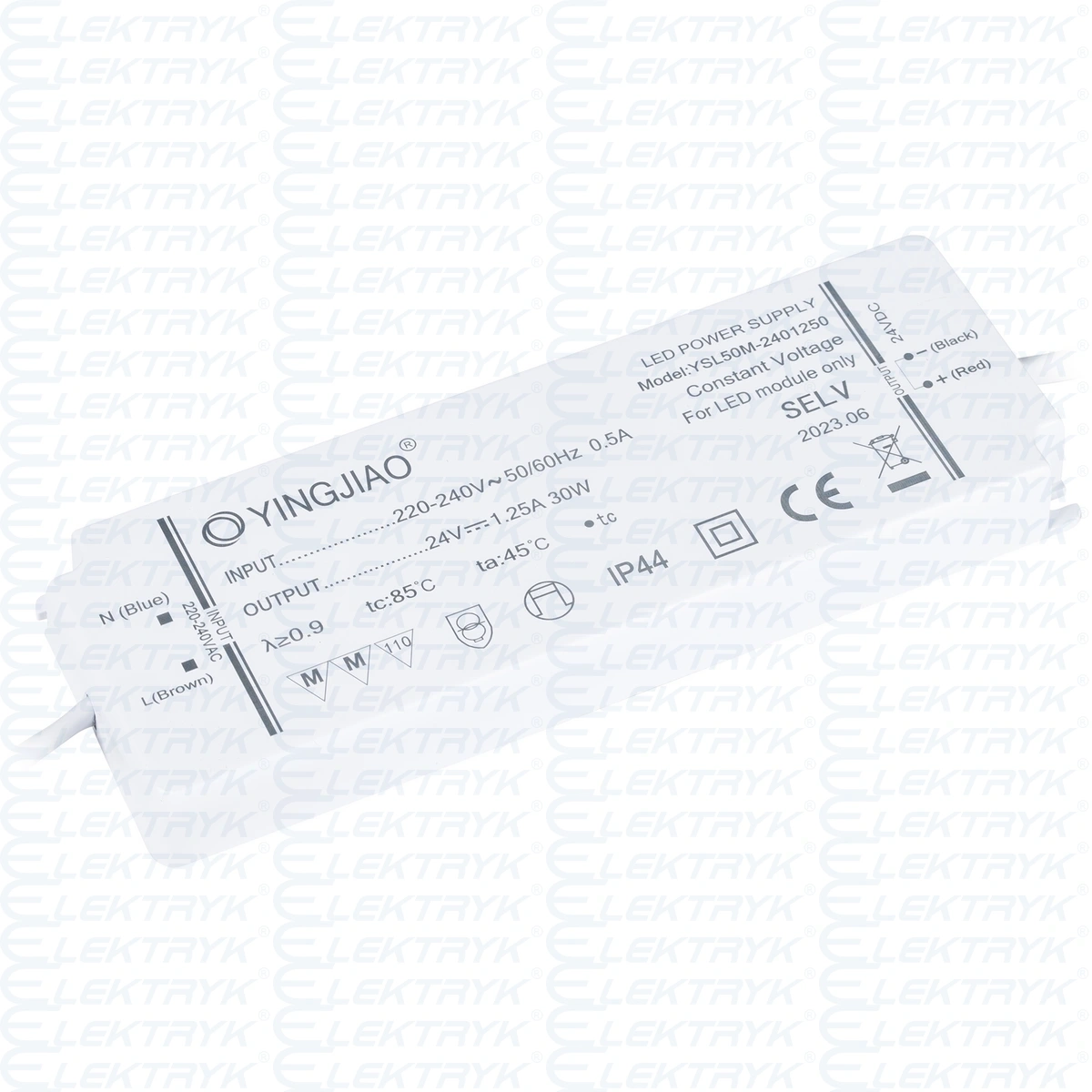 Zasilacz stałonapięciowy LED Yingjiao YSL50M 24V 1,25A 30W