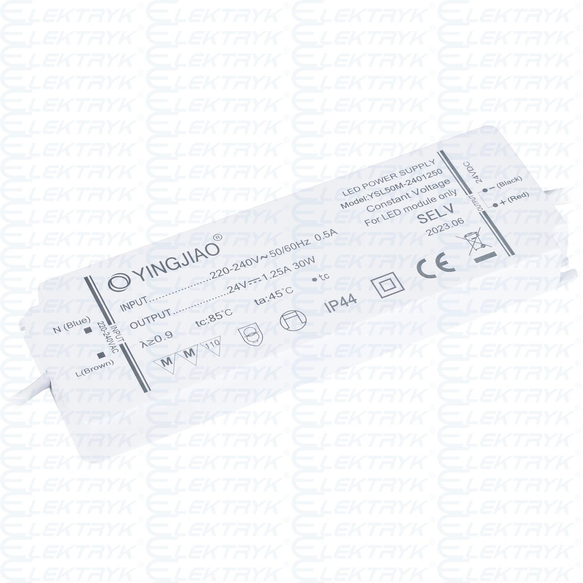 Zasilacz stałonapięciowy LED Yingjiao YSL50M 24V 1,25A 30W