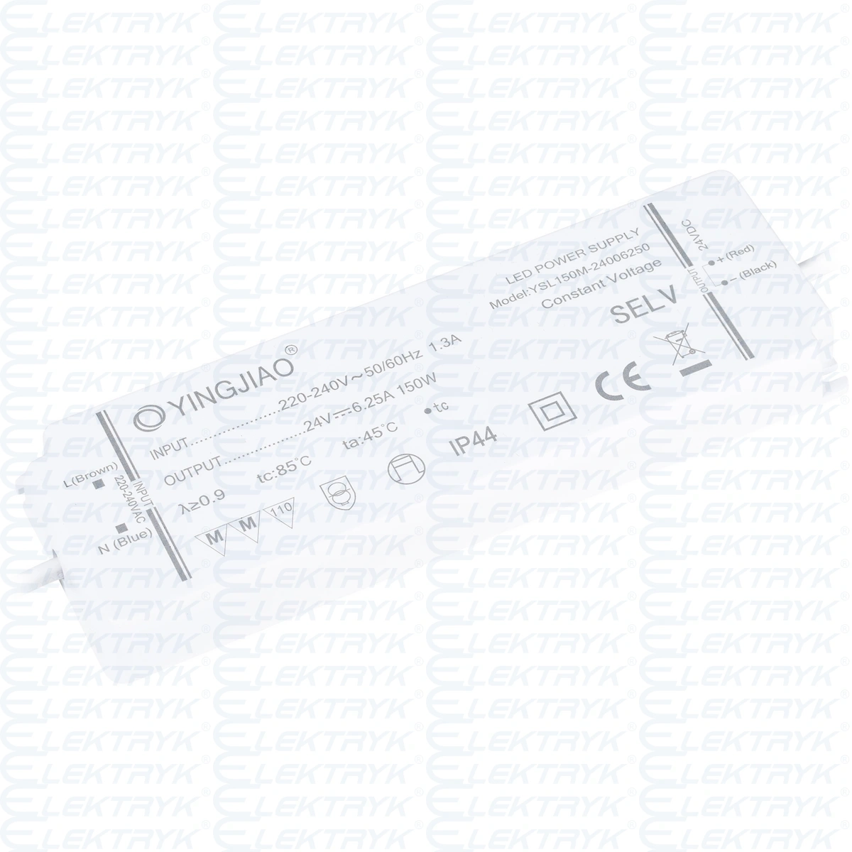 Zasilacz stałonapięciowy LED Yingjiao  YSL150M 24V 6.25A 150W