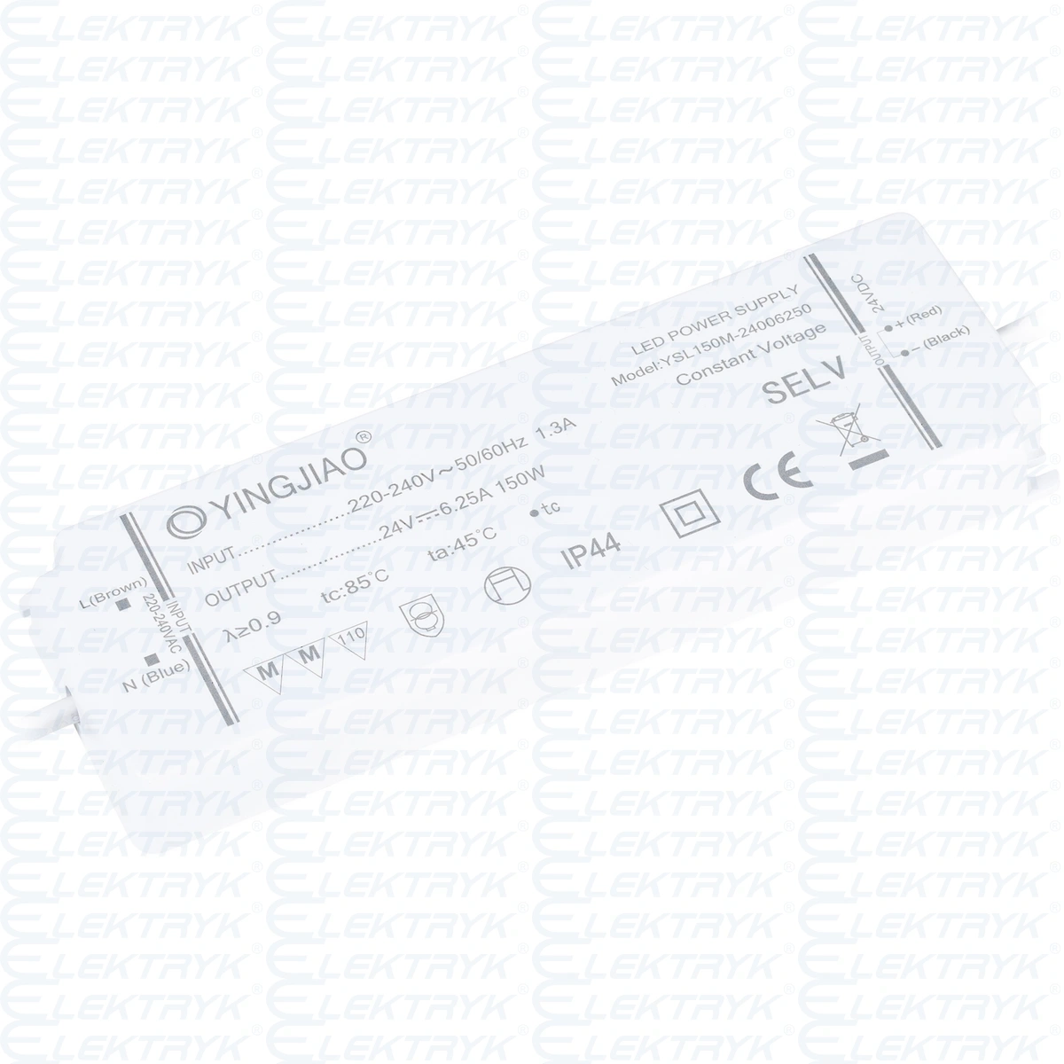 Zasilacz stałonapięciowy LED Yingjiao  YSL150M 24V 6.25A 150W