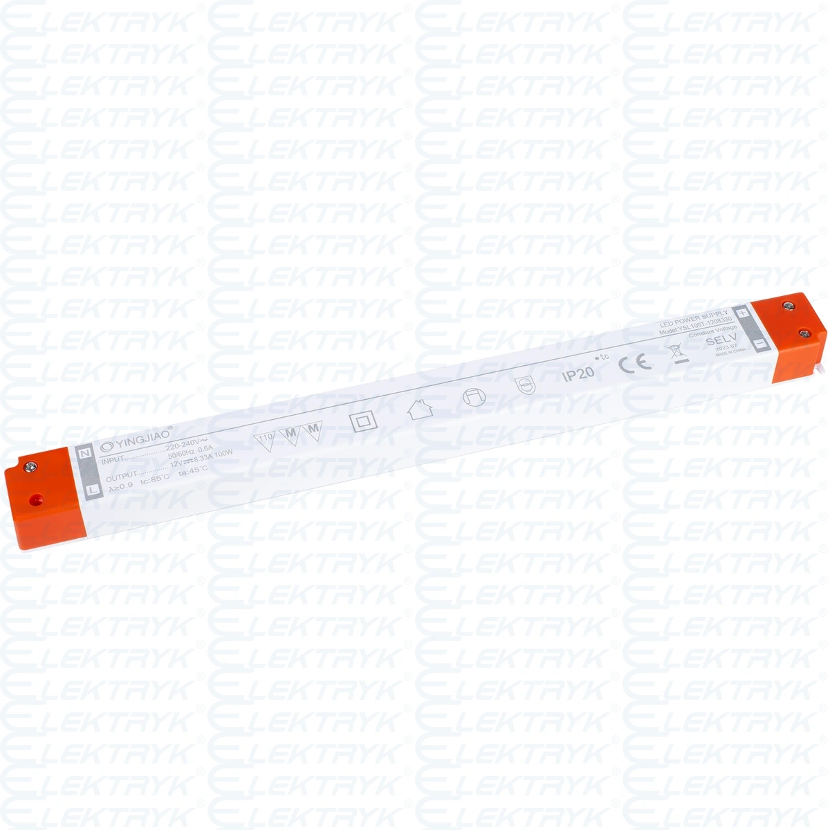 Zasilacz stałonapięciowy LED Yingjiao YSL100T 12V 8,33A 100W