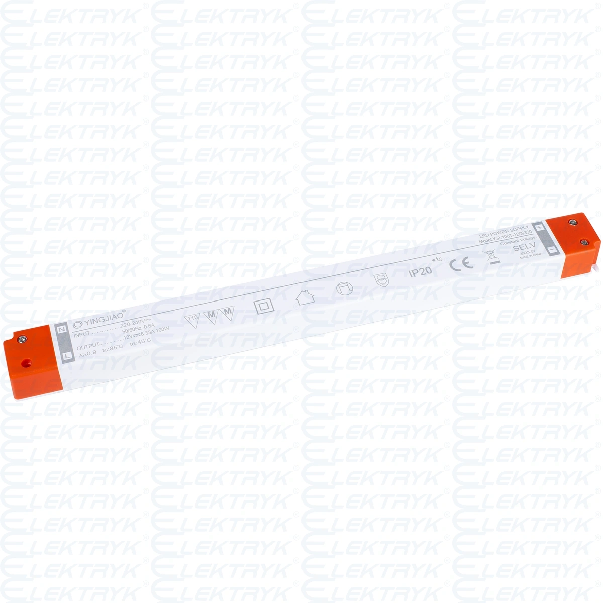 Zasilacz stałonapięciowy LED Yingjiao YSL100T 12V 8,33A 100W