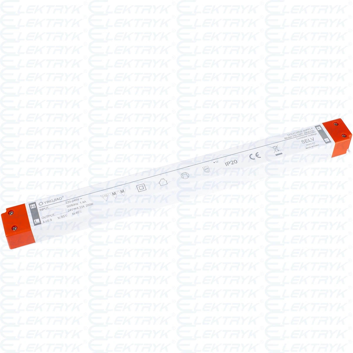 Zasilacz stałonapięciowy LED Yingjiao YSL150T 24V 8,33W 200W