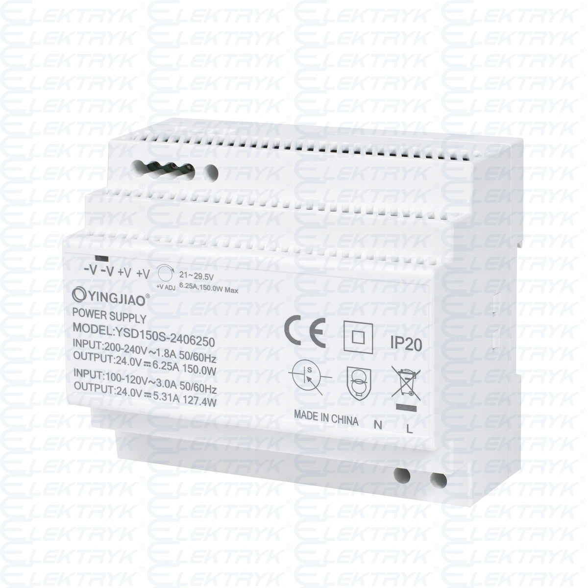 Zasilacz Yingjiao DIN YSDS 12V 2A 24W