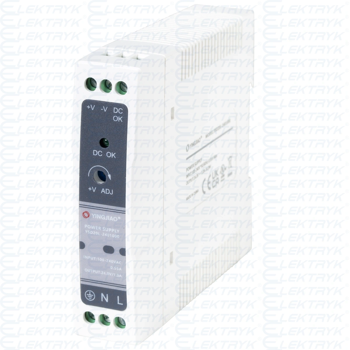 Zasilacz Yingjiao DIN YSD20L 24V 1A 24W