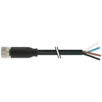 7000-08061-6111500 Przewód M8 żeński prosty 4p 15mb