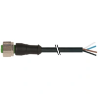 7000-12221-6140500 Przewód M12 żeński prosty 4pin 5mb