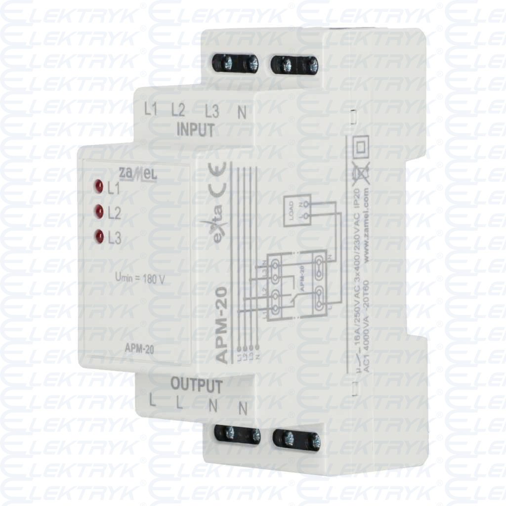 APM-20 Automatyczny przełącznik faz