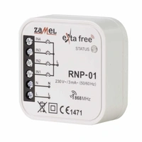 RNP-01 Radiowy nadajnik dopuszkowy 4 kanałowy 230V AC