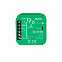 SUPLA Sterownik bramowy SBW-01 WI-FI 1-kanałowy dwukierunkowy