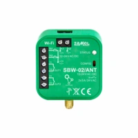 SUPLA STEROWNIK BRAMOWY WI-FI 2 KANAŁOWY Z ANTENĄ ZEWNĘTRZNĄ SBW-02/ANT